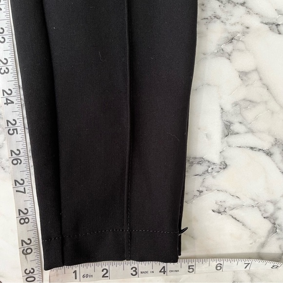 Cinq à Sept Women's Triv Pants Ponte Knit High Waisted Black Skinny Ankle Size 2 - Picture 9 of 12